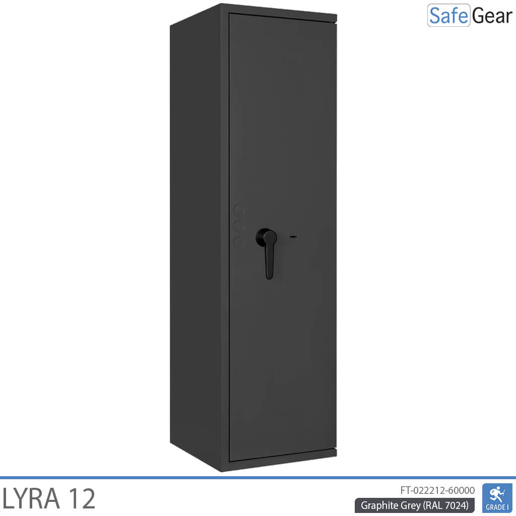 Lyra 12 – Värdeskåp (125 liter) – Inbrottstest Klass 1
