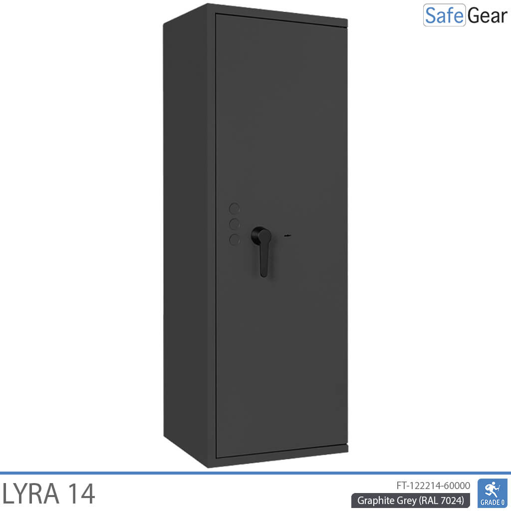 Lyra 14 - Säkerhetsskåp (165 Liter) - Inbrottstest Klass 0