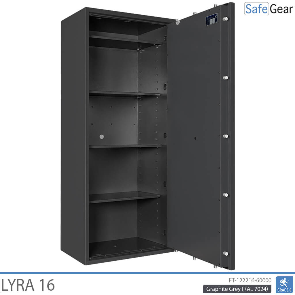 Lyra 16 – Värdeskåp (252 liter) – Inbrottstest Klass 0