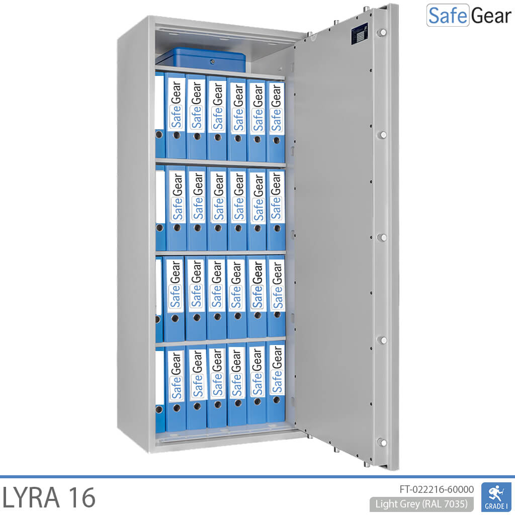 Lyra 16 – Värdeskåp (252 liter) – Inbrottstest Klass 1