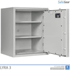 Lyra 3 - Säkerhetsskåp (66 Liter) - Inbrottstest Klass 0