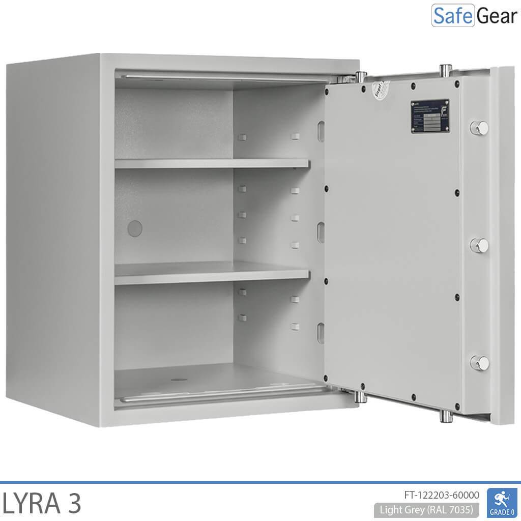 Lyra 3 - Säkerhetsskåp (66 Liter) - Inbrottstest Klass 0