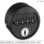 Mekaniskt kombinationslås 1401 – garderober