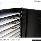 Notecart Unifit – 24 bärbara datorer med laddning