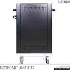 NoteCart Unifit – 12 bärbara datorer med laddning