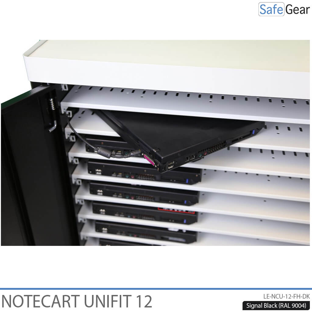 NoteCart Unifit – 12 bärbara datorer med laddning