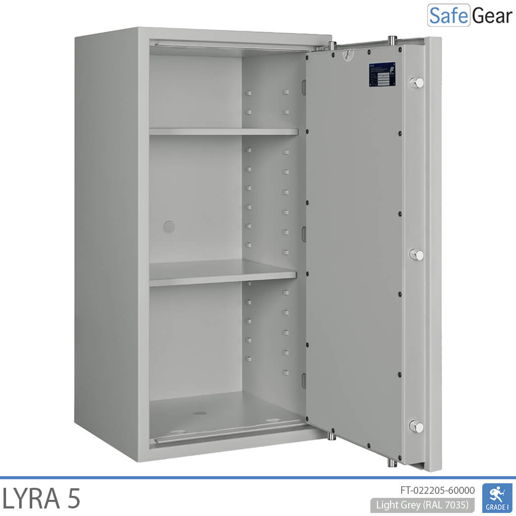 Lyra 5 - Säkerhetsskåp (109 Liter) - Inbrottstest Klass 1
