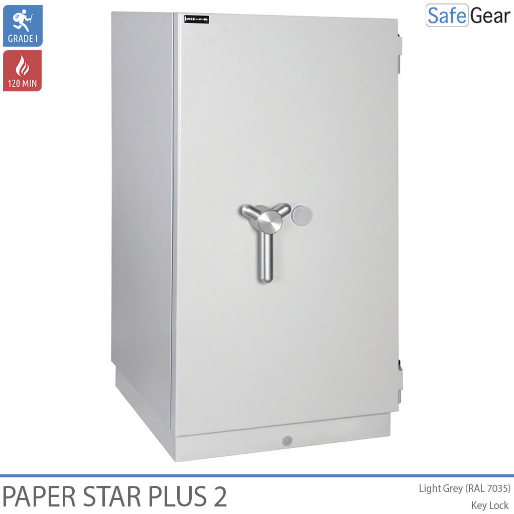 Paper Star Plus 1 Brandskåp (115 L) - Inbrottstest Klass I / Brandtest 120 min