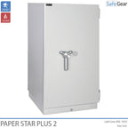 Paper Star Plus 2 Brandskåp (141 L) - Inbrottstest Klass I / Brandtest 120 min