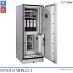 Paper Star Plus 4 Brandskåp (456 L) - Inbrottstest Klass I / Brandtest 120 min