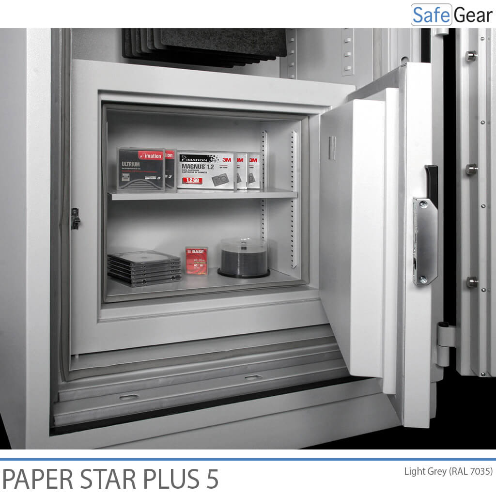 Paper Star Plus 5 Brandskåp (560 L) - Inbrottstest Klass I / Brandtest 120 min