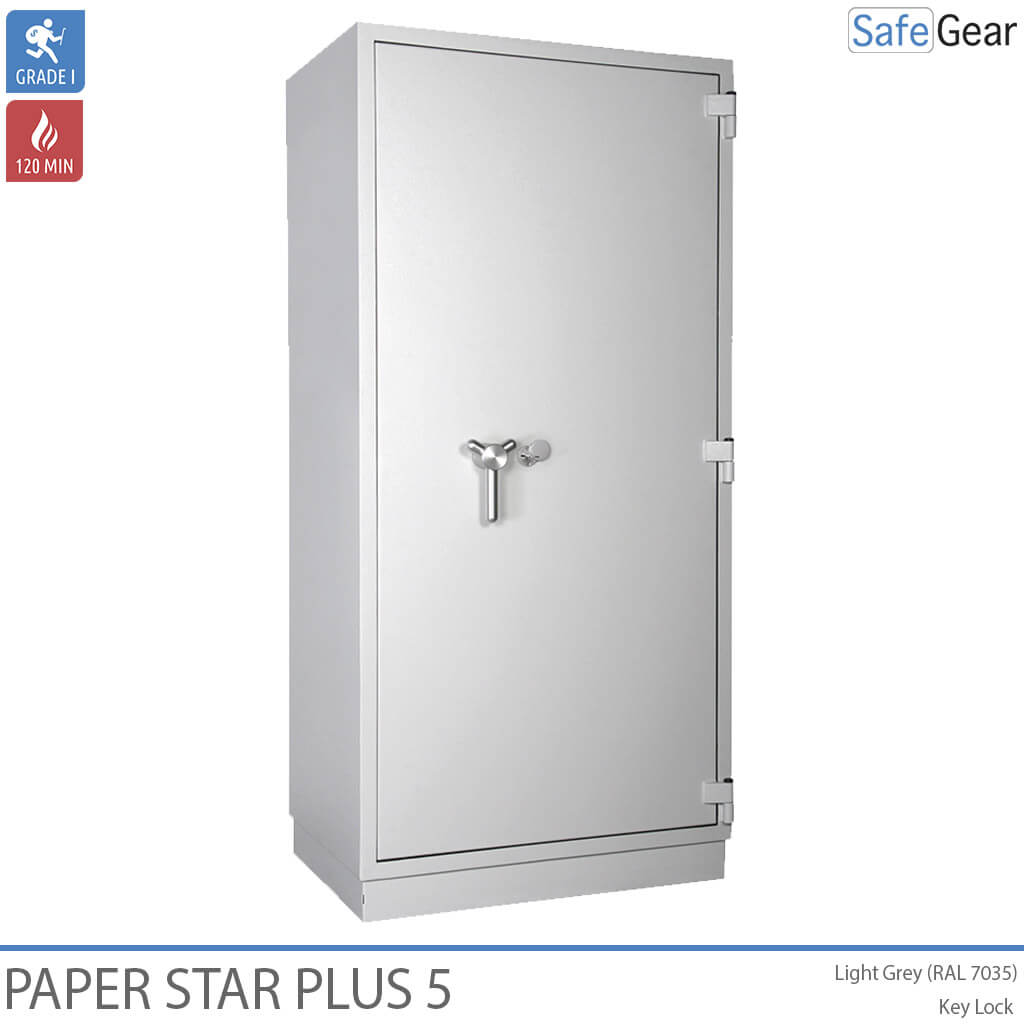 Paper Star Plus 5 Brandskåp (560 L) - Inbrottstest Klass I / Brandtest 120 min