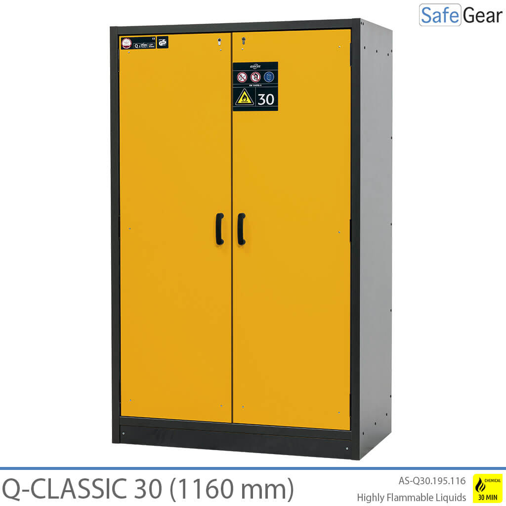 Q-CLASSIC 30 - 3 hyllor (886 L) / Brandklassad i 30 minuter