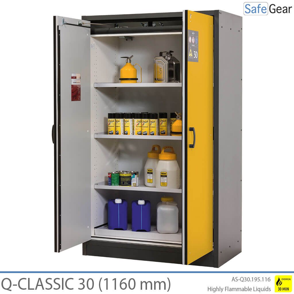 Q-CLASSIC 30 - 3 hyllor (886 L) / Brandklassad i 30 minuter