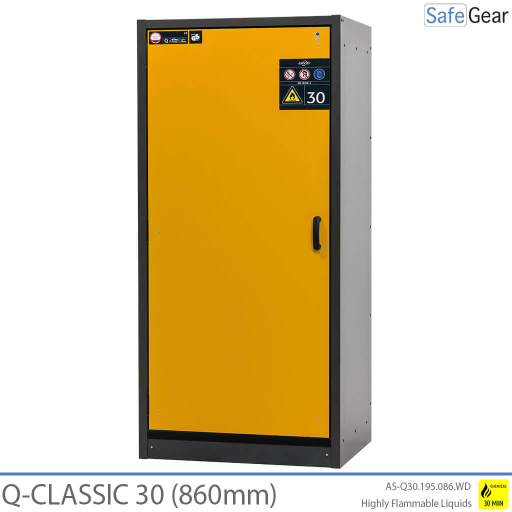 Q-CLASSIC 30 - 3 hyllor (633 L) / Brandklassad i 30 minuter