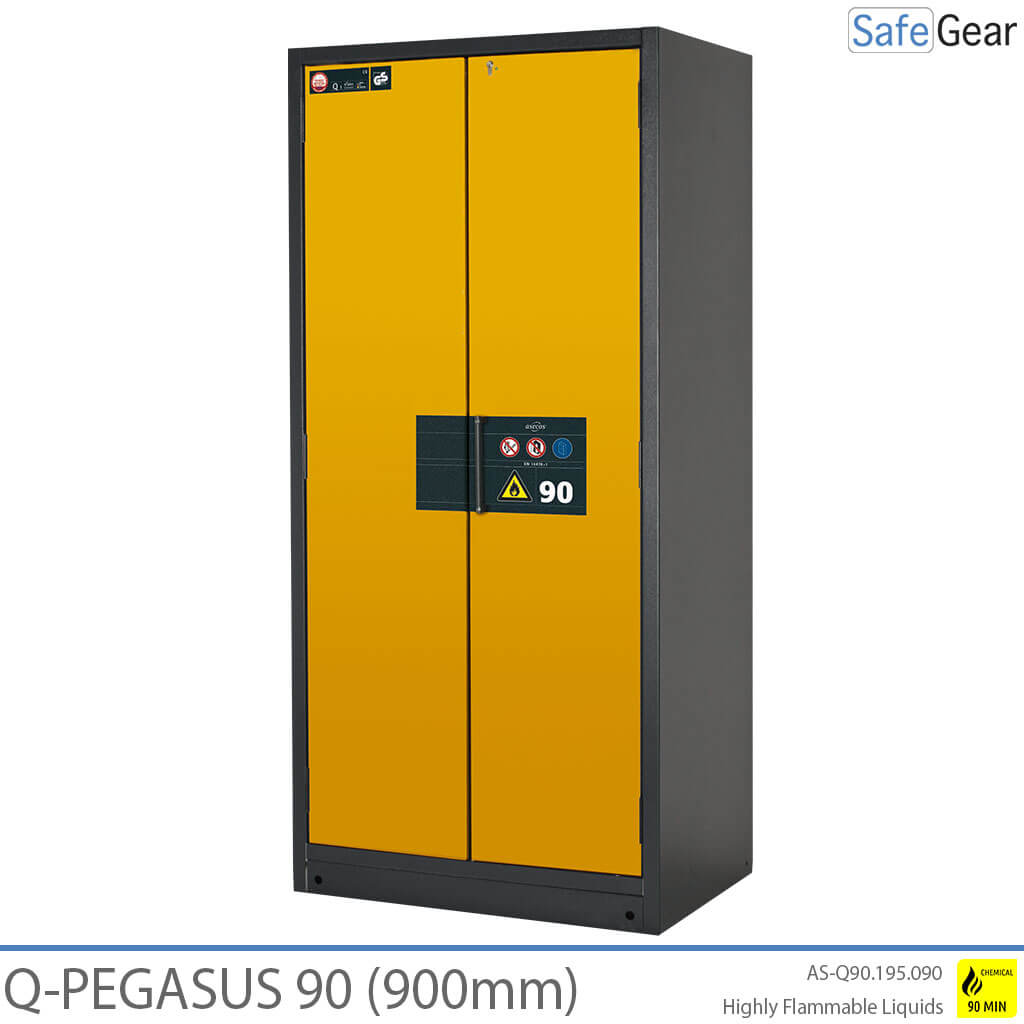 Q-PEGASUS 90 – 3 hyllor (645 L) / brandbeständig i 90 minuter