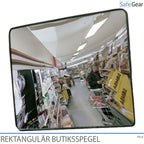 Konvex spegel - rektangulär - 40x60 cm