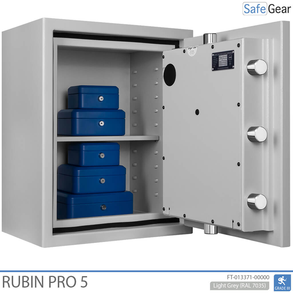 Rubin Pro 5 – säkerhetsskåp (57 liter) – inbrottstest Klass 3