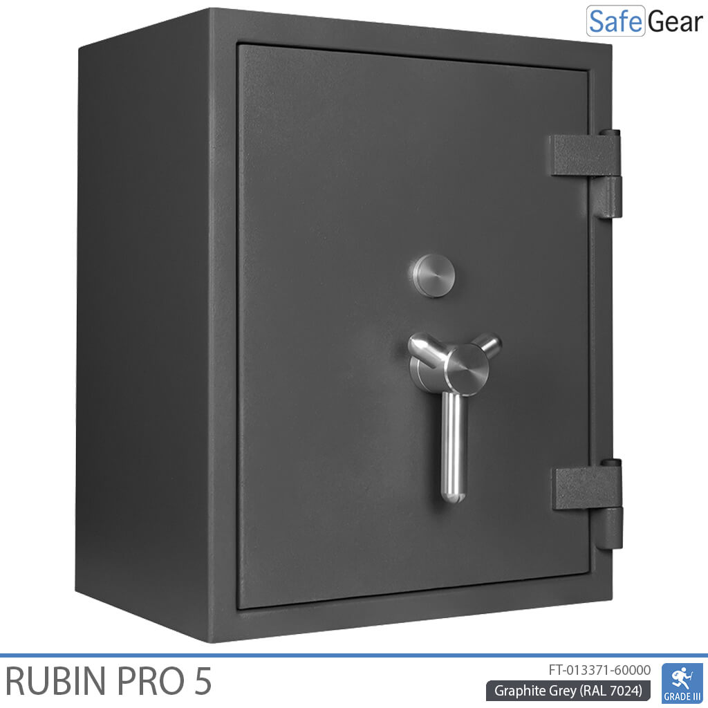 Rubin Pro 5 – säkerhetsskåp (57 liter) – inbrottstest Klass 3