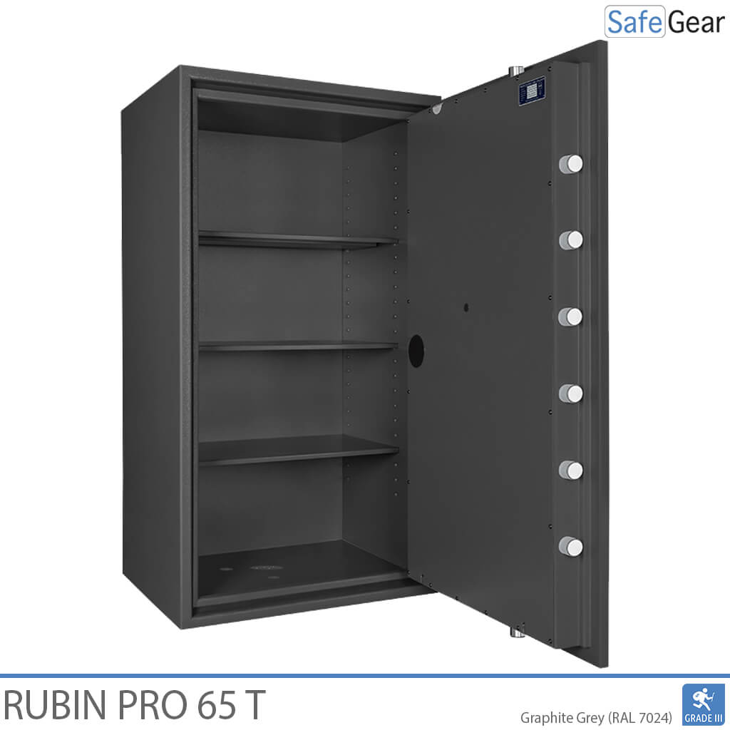 Rubin Pro 65 T – Värdeskåp (522 liter) – Inbrottstest Klass 3