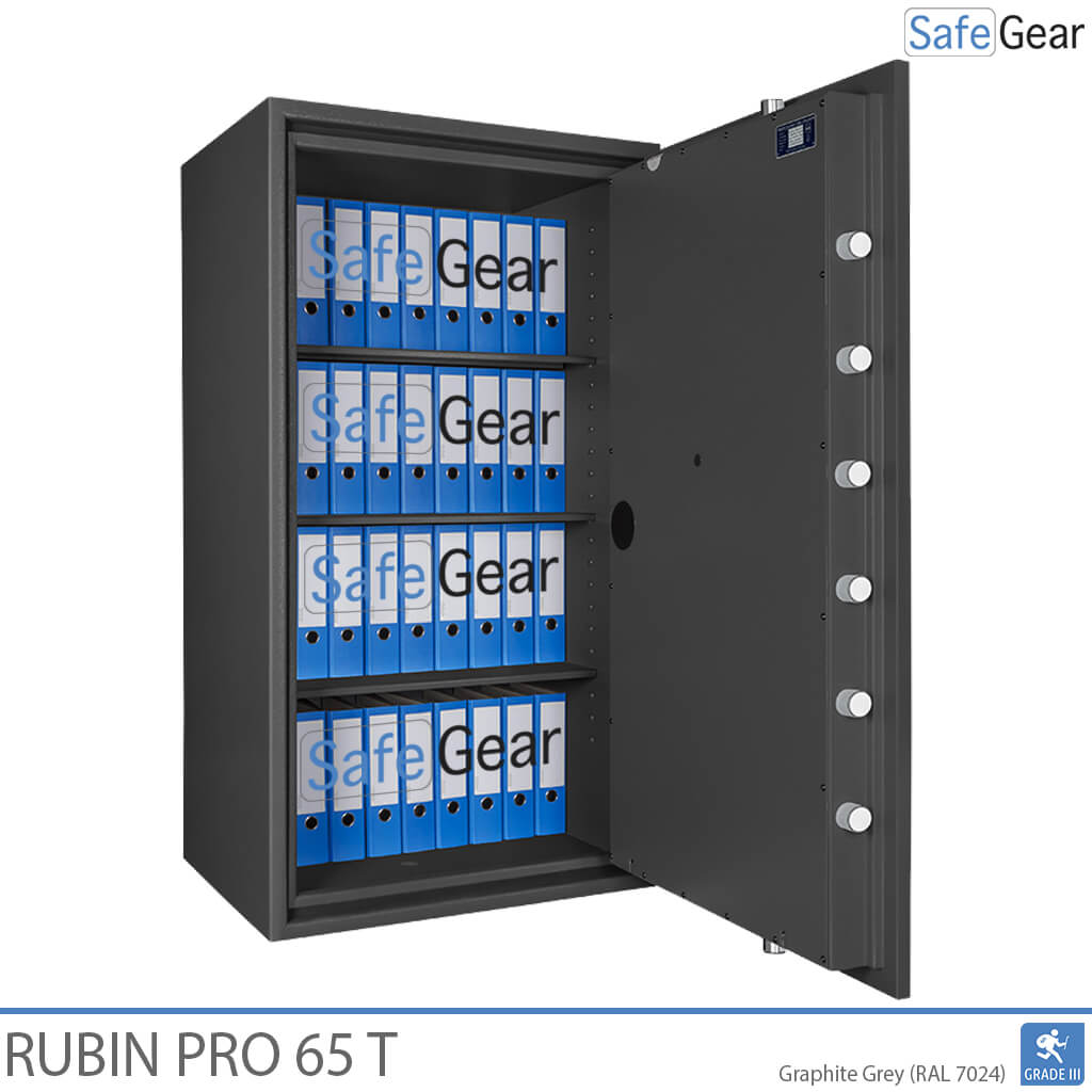 Rubin Pro 65 T – Värdeskåp (522 liter) – Inbrottstest Klass 3