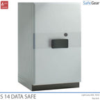 SE14 Fireproof Data Safe - 616 LTO Data Tapes - Burglary Test Grade II / Fire Test 120 min