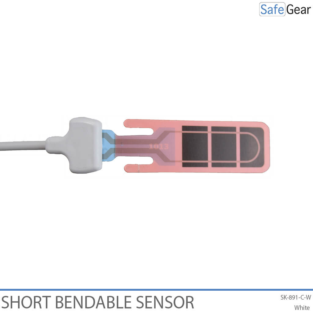 Kort böjbar sensor