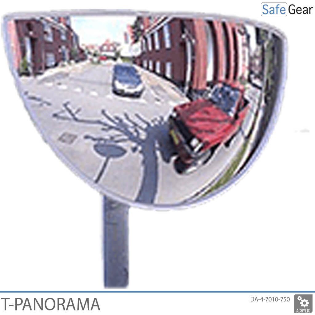 Trafikspegel - T Panorama 78-x-40-x-16 cm
