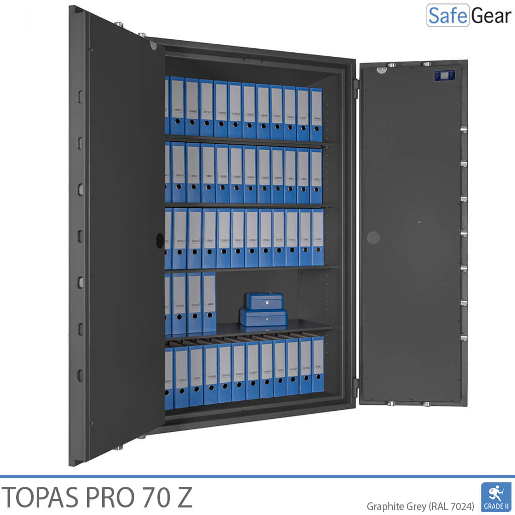 Topas Pro 70 Z Kassaskåp (781 L) - Inbrottstest Klass II
