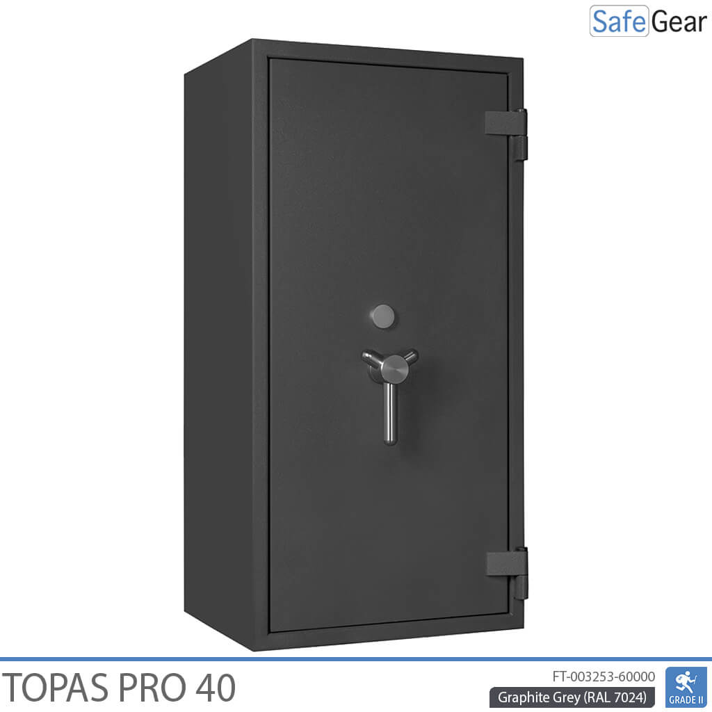 Topas Pro 40 Kassaskåp (194 L) - Inbrottstest Klass II
