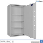 Topas Pro 60 Kassaskåp (433 L) - Inbrottstest Klass II