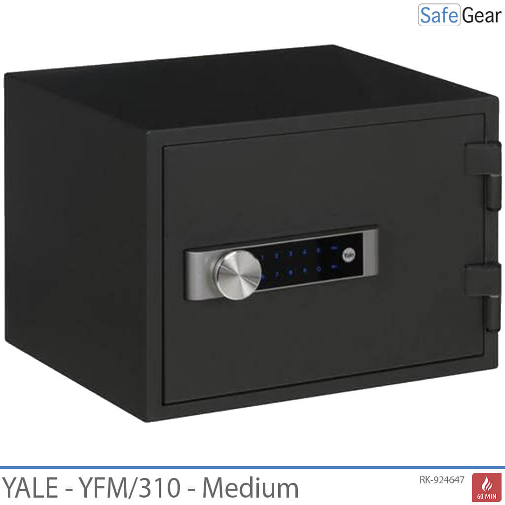 Yale YFM310 brandsäkert (16L) medelstort – Värdeskåp – Brandskydd 60