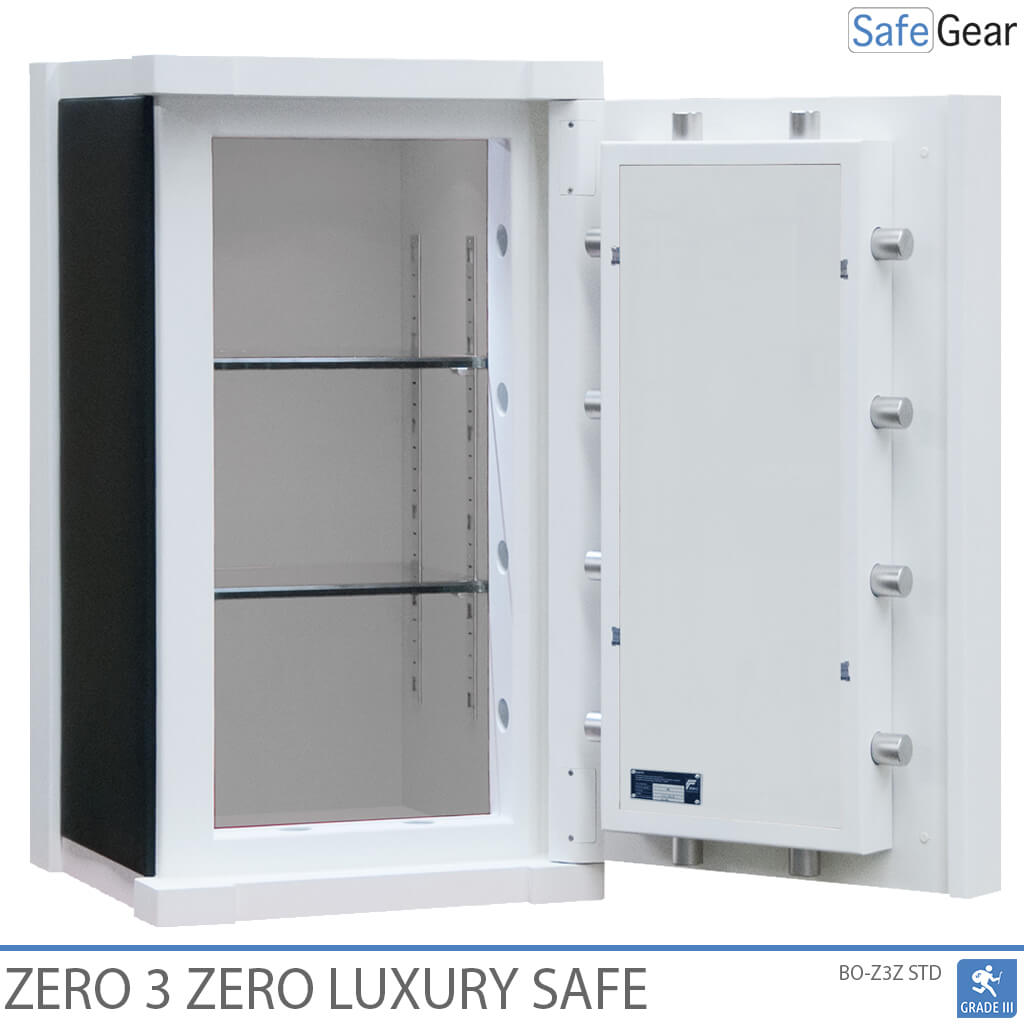 Zero 3 Zero Safe (134 L) - Inbrottstest Grad III - Kodlås